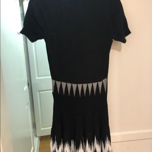 Maje woven dress (sweater material)